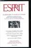 Esprit n° 230-231 - Vers la mobilisation civique ?, Joseph Conrad vu par son biographe polonais, entretien d'Adrien le Bihan avec Zdzislaw Najder, Le ...