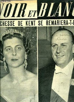 Noir et blanc n° 513 - Marina, duchesse de Kent, se remariera-t-elle ? par Alain Janvier, Pour ses étrennes, un village recherche un trésor, celui de ...