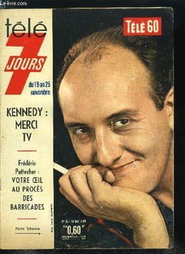 Télé 7 jours n° 35 - Londres de Olivera priait : Saint Antoine fais moi voir Paris, 1941 : Hollywood lui refusait ses caméras, René Clair prit son ...