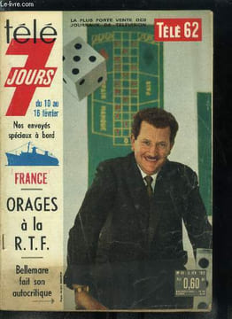 Télé 7 jours n° 99 - Bellemare fait son autocritique, A 80 ans, Jacques Charles est toujours l'éminence grise de la vie en rose, Trente ans après, ...