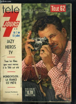 Télé 7 jours n° 120 - Cette seconde qui vaut plus qu'un record du monde, Sous ses paupières closes l'image des deux absents : Bogey et Bernard, Cette ...