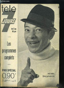 Télé 7 jours n° 581 - Cravenne : Molière est le plus grand homme de théatre du monde, La bataille d'Italie : une guerre oubliée dans un pays perdu, ...