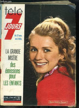 Télé 7 jours n° 605 - Chez George Sand, Pierre Cardinal tourne La mare au diable, Marivaux devint auteur dramatique parce qu'il était ruiné, Joseph ...