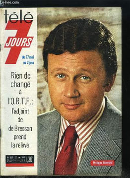 Télé 7 jours n° 631 - Marthe Keller a trouvé sa Kurlande dans les Yvelines, Les Frères Ennemis règlent leurs comptes, Fanny joue Carco a la TV, Maria ...