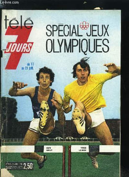 Télé 7 jours n° 843 - Un vrai mari de cinéma, La TV l'attendait depuis trois ans, Jean Sas bluebell-boy, La juive cent ans après, Chez Sacha Guitry, ...