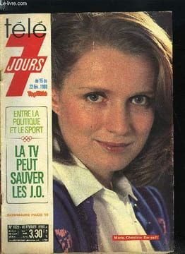 Télé 7 jours n° 1029 - Partenaire inséparable des héros TV, l'automobile est aussi une star, Gilbert Bécaud : je n'ai jamais été un vrai chanteur, A ...
