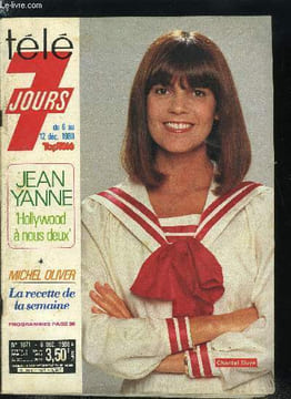 Télé 7 jours n° 1071 - Jean Yanne : moi y'en a vouloir des dollars, Fellini : le poids du génie, Alice au pays des safaris, L'auteur des Folies du ...
