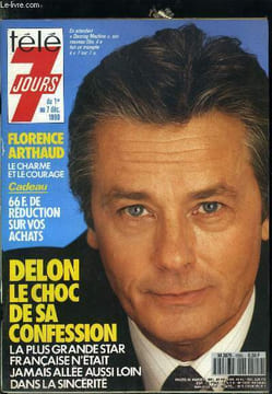Télé 7 jours n° 1592 - De Gaulle : les derniers jours, L'oeil sur eux : Delon : le choc de sa confession, Patrick Dupond, Bernard Fresson, Tatayet, ...