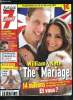 Télé 7 jours n° 2656 - Les télés du monde entier sont attendues, Kate et William le mariage du siècle, Stéphanie de Monaco sur la piste aux étoiles, ...