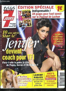 Télé 7 jours n° 2697 - Les nouveaux défis de Jenifer, Pékin Express, Stéphane Rotenberg victime d'un accident de la route, La vérité si je mens 3, et ...
