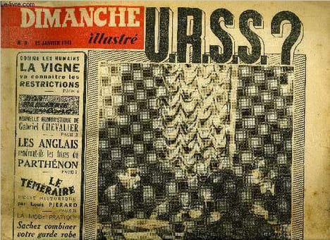 Dimanche illustré n° 9 - Après trois ans de guerre, le Japon songe a revenir aux coutumes des vieux samourais, La Bulgarie sympathise avec l'axe mais ...