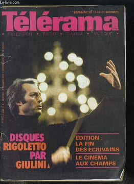 Télérama n° 1609 - L'impératrice ne mit pas d'ombre a son ame, Les violons de Chambéry, Livres : le grégorien, le jazz et les psaumes, New York a ...