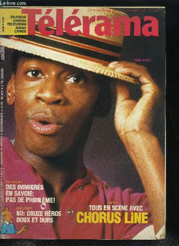 Télérama n° 1880 - Cinquante ans a la belle étoile, Les avis sont partagés sur Chorus line, L'histoire officielle, Claude Chabrol tourne L'Inspecteur ...