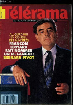 Télérama n° 1942 - Bernard Giraudeau l'homme voilé, Deux inédits de Kenji Mizoguchi, le destin de Madame Yuki et La Dame de Mushashino, True Stories, ...