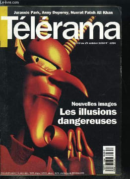 Télérama n° 2284 - Le monde faux, faux, faux des images virtuelles, La Cigogne en papier, Oyuki la vierge, Les Coquelicots : trois inédits de Kenji ...