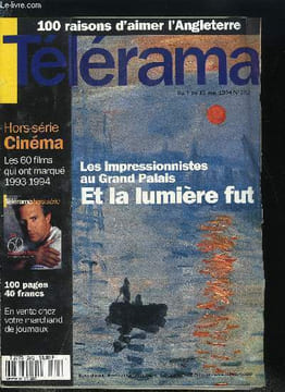 Télérama n° 2312 - 100 raisons d'aimer l'Angleterre, Robert Altman tourne Pret a porter, Reprises : un mariage et trois femmes, de Robert Altman, Mai, ...