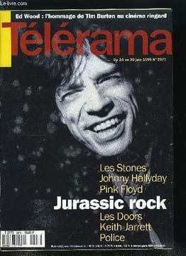 Télérama n° 2371 - Ed Wood, de Tim Burton, Entretien avec Martin Landau, Les Ed Wood français, Reportage sur les studios Miyazaki, Porco rosso, dessin ...