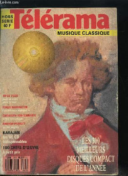 Télérama hors série n° 24 - Musique classique - De Bach a Franck, Entretien avec roger Norrington, Le baroque qui swingue, portrait d'un ...