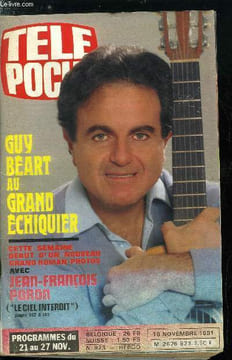 Télé poche n° 823 - En couleur, la photo du groupe Third World, Un grand échéquier et une veillée de Noël pour Guy Beart, Les secrets de sa forme, Un ...