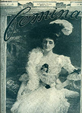 Femina n° 128 - Les femmes et les élections, Le sentier de la vertu par Franc Nohain, Enquête sur la littérature féminine par Maurice Level, Le balcon ...