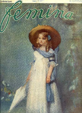 Femina n° 284 - Dans la danseuse de Pompéi Mlle Cléo de Mérode mime la danse du printemps, La composition de la palette par A. de la Gandara, A quoi ...