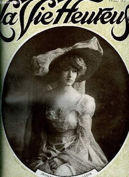 La vie heureuse n° 2 - Jeunes atours de jadis, Portrait de Mlle Marguerite Thomson par André Brouillet, Autour d'une élection, La comédie chez Mr et ...