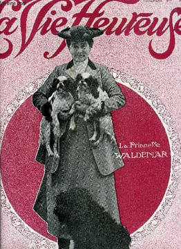 La vie heureuse n° 11 - La princesse Waldemar, Mlle Provost, qui vient de créer le role de Lucienne dans l'amour vieille, Chasses a courre, quelques ...