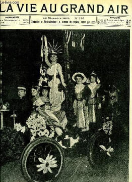 La vie au grand air n° 276 - Le 6e salon de l'automobile par Georges Prade, L'inauguration du vélodrome d'hiver par Ernest Mousset, Une première sur ...