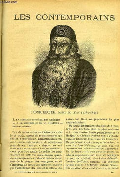 Les contemporains n° 350 - L'Emir Béchir, prince du Liban (1767-1849) - La famille princière des chéhabs, A la recherche de la fortune, Deir-El-Kamar, ...