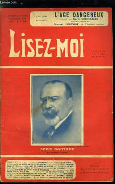 Lisez-moi - nouvelle série - n° 105 - L'age dangereux, texte français de Marcel Prévost par Karin Michaëlis, Un frère par Henri Lavedan, Le dangereux ...