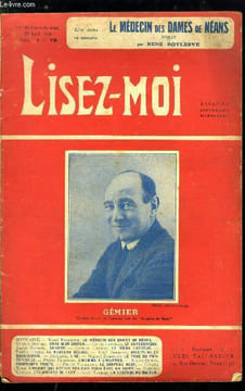 Lisez-moi - nouvelle série - n° 144 - Le médecin des dames de Néans par René Boylesve, Le catégorique par Henri Lavedan, Le vieux lutteur par Gaston ...
