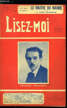 Lisez-moi - nouvelle série - n° 170 - Un drame de famille (V) par Marcelle Tinayre, Tes père et mère honoreras par Henri Lavedan, Le biniou du ...