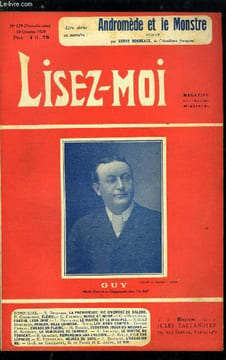Lisez-moi - nouvelle série - n° 179 - La prodigieuse vie d'Honoré de Balzac (II) par René Benjamin, Rouge et noire par Claude Farrère, Faut-il leur ...