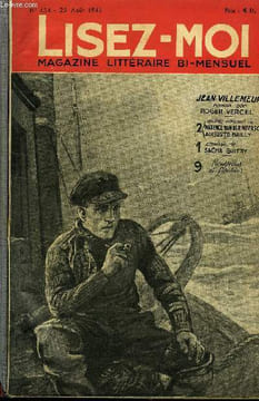Lisez-moi - nouvelle série - n° 454 - Jean Villemeur par Roger Vercel, Cantique de l'été par André Delacour, L'épingle par Marcel Berger, Apparences ...