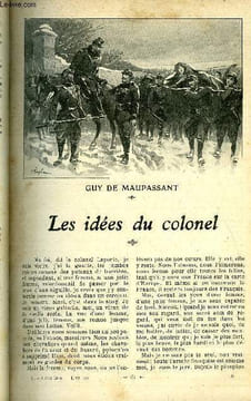 Lisez moi n° 106 - Les idées du colonel par Guy de Maupassant, Sa nuque par Edmond Haraucourt, Le blé qui lève (suite) VI par René Bazin, Vers le soir ...