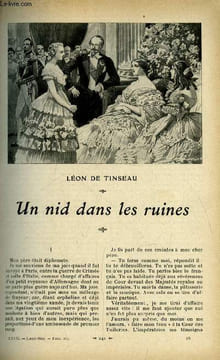 Lisez moi n° 212 - Un nid dans les ruines par Léon de Tinseau, Fleurs de tombes par J. Marni, A Guernesey par Victor Hugo, La peur de vivre (II) par ...