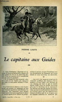 Lisez moi n° 213 - Le capitaine aux guides par Pierre Louys, La peur de vivre (V) par Henry Bordeaux, Le bon père par Pierre Mille, L'heure amère par ...