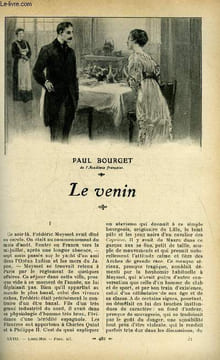 Lisez moi n° 215 - Le venin par Paul Bourget, Tentation par André Theuriet, Le mari de Mlle Heudier par Marcel Prévost, Chemineaux par Pierre Loti, Le ...