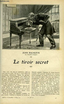 Lisez moi n° 240 - Le tiroir secret par Jean Richepin, Une tache d'encre par René Bazin, Paris ! Paris ! par G. Lenotre, Le portrait par Gustave ...