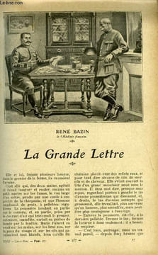 Lisez moi n° 257 - La grande lettre par René Bazin, Frédérique (II) par Marcel Prévost, Histoire véritable d'Hélène Gillet par Anatole France, Rouge ...