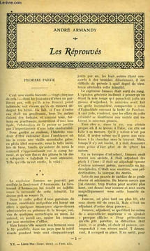 Lisez moi - nouvelle série - n° 153 - Les réprouvés par André Armandyn L'hirondelle par Henri Duvernois, Partir... (XIII) par Roland Dorgelès, Premier ...
