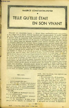 Lisez moi - nouvelle série - n° 352 - Telle qu'elle était en son vivant (VIII) par Maurice Constantin-Weyer, Paysage de foule par Octave Mirbeau, ...