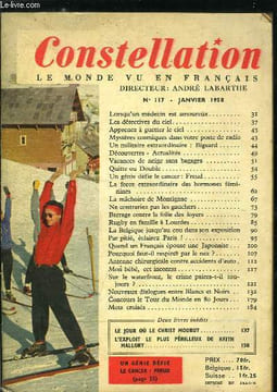 Constellation n° 117 - Lorsqu'un médecin est amoureux, Les détectives du ciel, Apprenez a guetter le ciel, Mystère cosmiques dans votre poste de ...