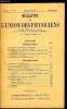 Bulletin de l'union des physiciens n° 458 - Les journées de physique de Grenoble, Allocution de M. le Recteur Tréhin, Les applications modernes du ...