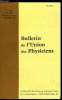Bulletin de l'union des physiciens n° 637 - Allégement de programme en classes terminales, Autosynchronisation d'une machine synchrone par Bauchat et ...