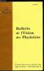 Bulletin de l'union des physiciens n° 649 - Propagation des ondes vitesses de phase - vitesse de groupe par B. Lahaye, De la guitare par Anne Joussen, ...