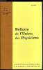 Bulletin de l'union des physiciens n° 725 - Comportement au feu des polymères par J. Quentin, Histoire des sciences physiques : des révolutions ...