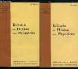 Suppl&eacute;ments au Bulletin de l'union des physiciens n&deg; 639 - Annales du Baccalaur&eacute;at S&eacute;ries C et E, S&eacute;rie D, Session normale de 1981, Session de ...