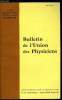 Supplément au Bulletin de l'union des physiciens n° 668 - Baccalauréats : Série F 2 : sciences physique, sciences physiques pratiques, Série F3 : ...