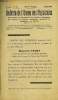 Bulletin de l'union des physiciens n° 370 - Générateurs de tension et générateurs de courant par A. Foch, Franges d'interférence achromatiques par G. ...